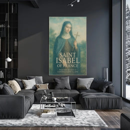 Saint Isabel of France Poster