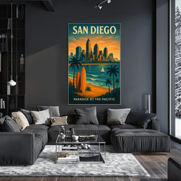 San Diego Paradise By The Pacific Poster