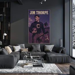 Jim Thorpe Legendary Athlete Poster