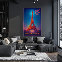 Eiffel Tower The Icon of Paris Poster