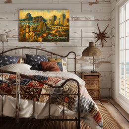 Rio de Janeiro A Vibrant Cityscape Poster