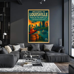 Welcome to Louisville Poster