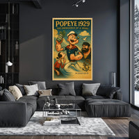 Popeye 1929 Art Poster POP-161