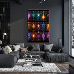 Elemental Symbols Poster
