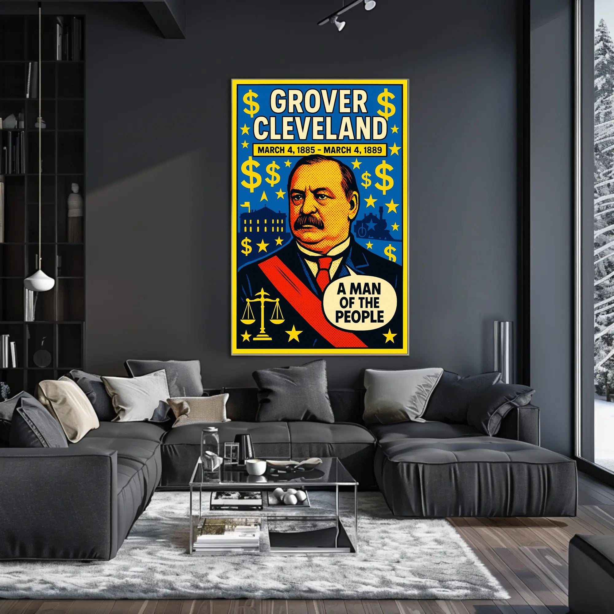 Grover Cleveland Poster