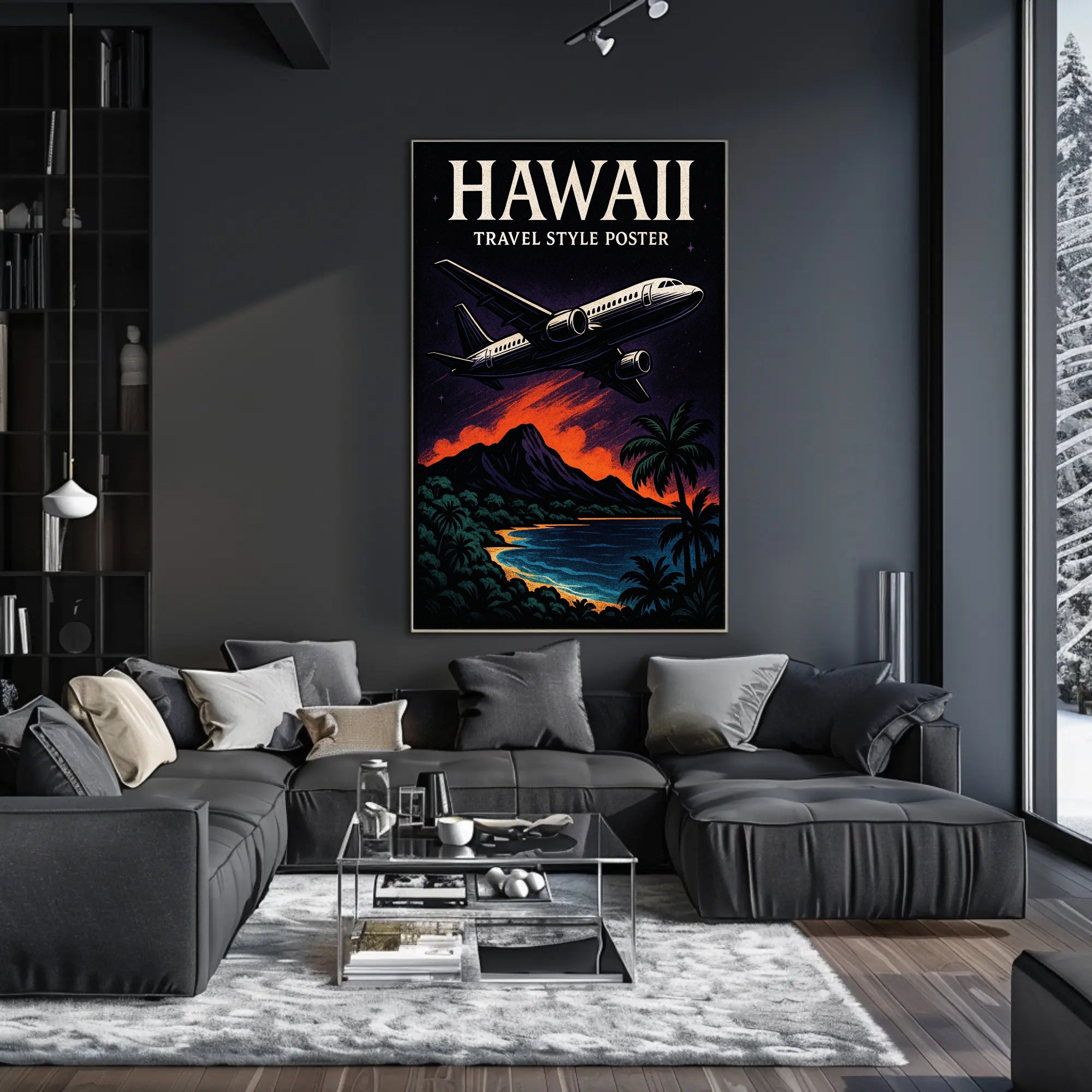 Hawaii Travel Style Poster PosterGoat