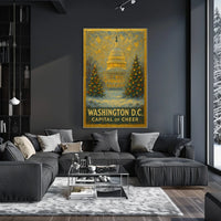 Washington D.C. Capital Of Cheer Poster