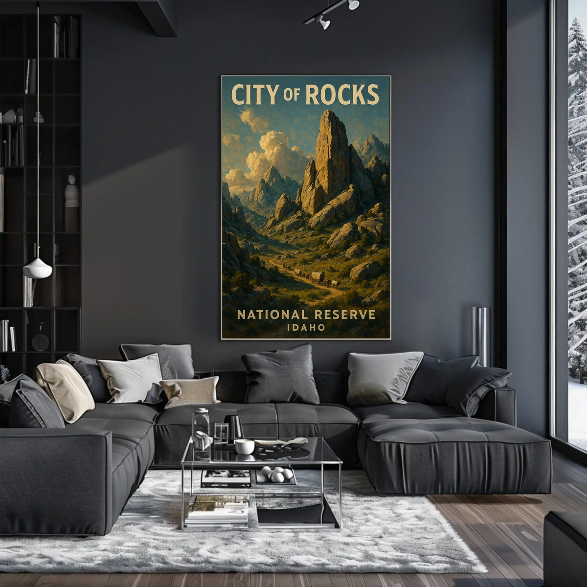 City Of Rocks National Reserve Poster