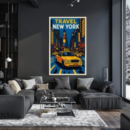 Travel New York Poster
