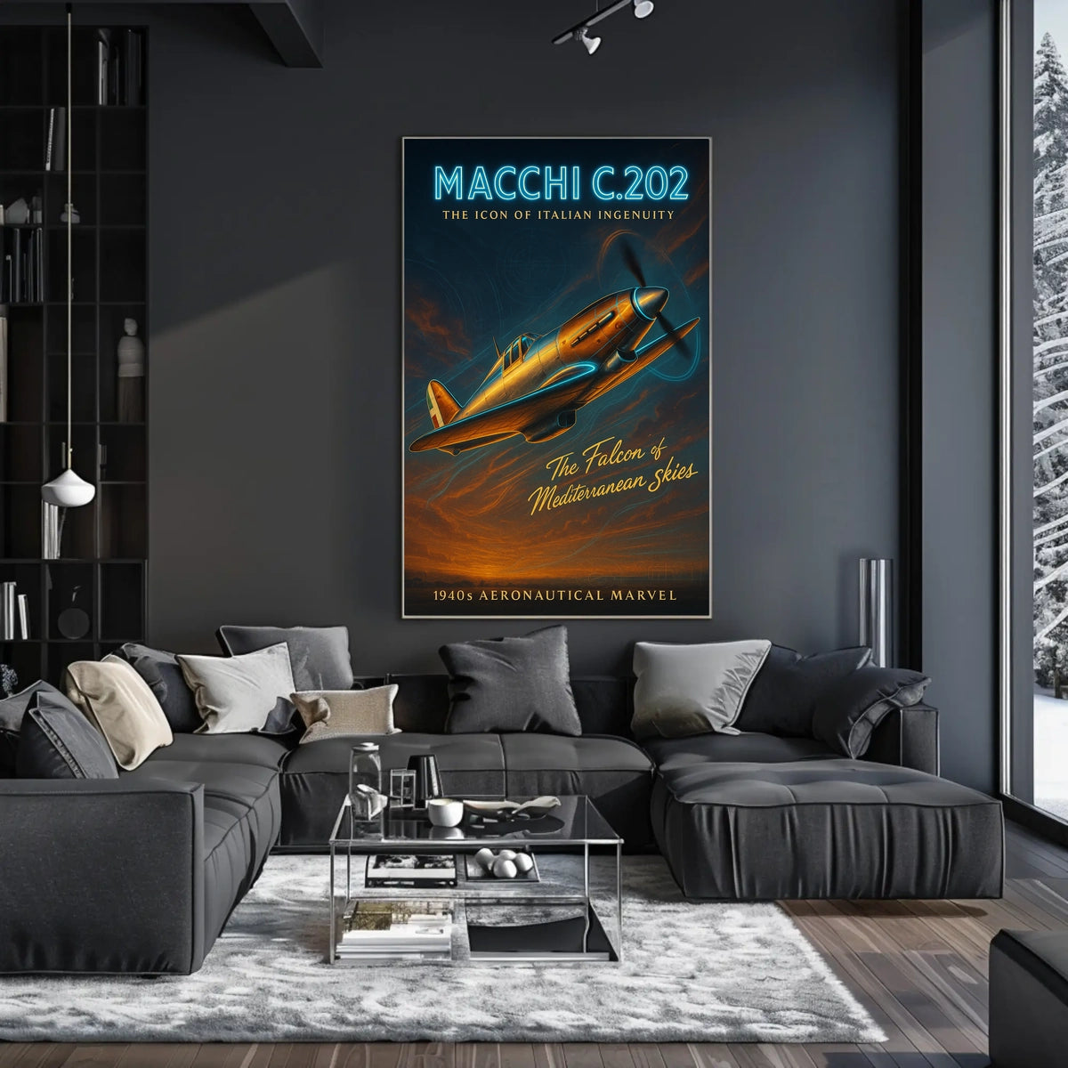 Macchi C.202 The Icon of Italian Ingenuity Poster