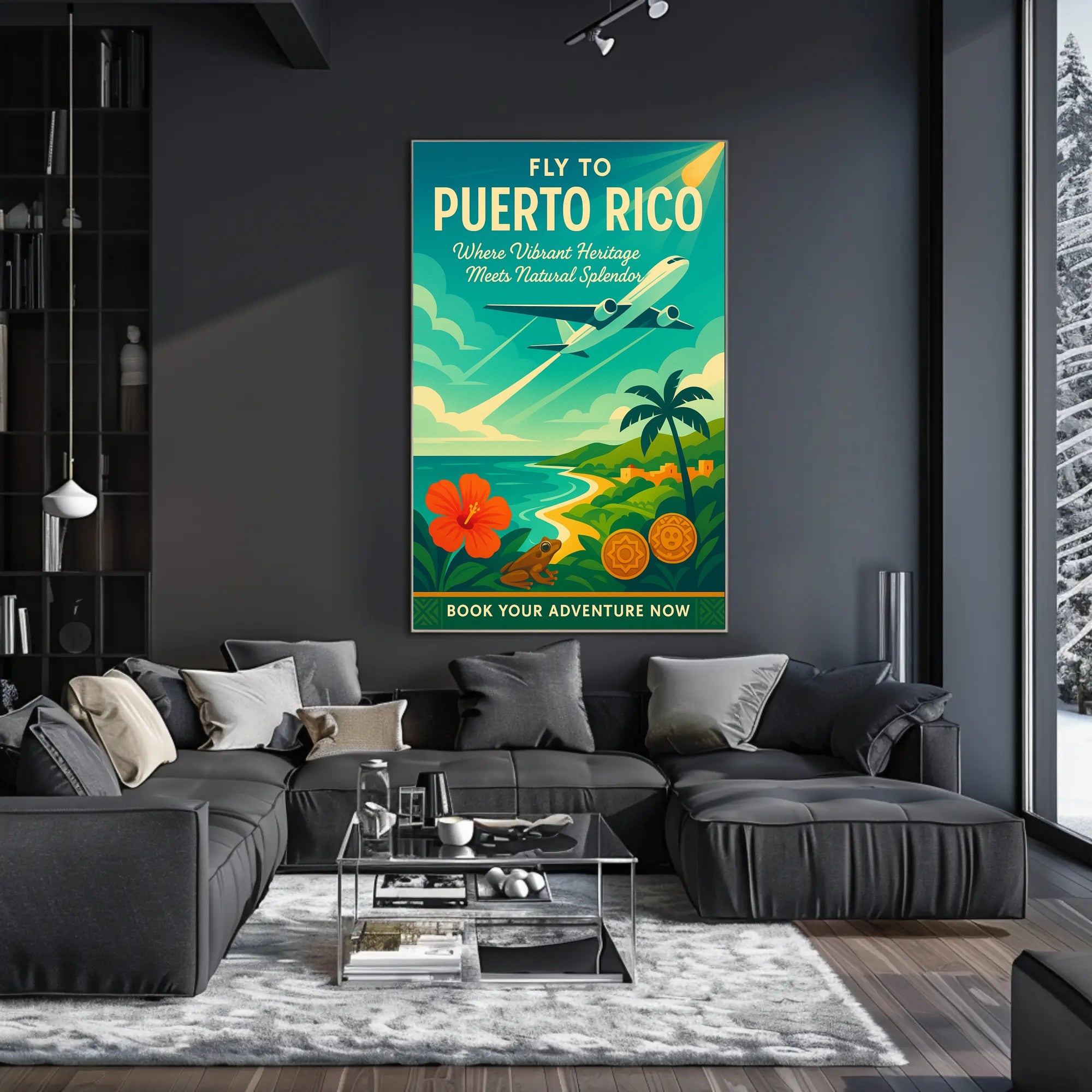 Discover Puerto Rico Poster