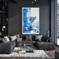 Serene Coastal Reflection Poster