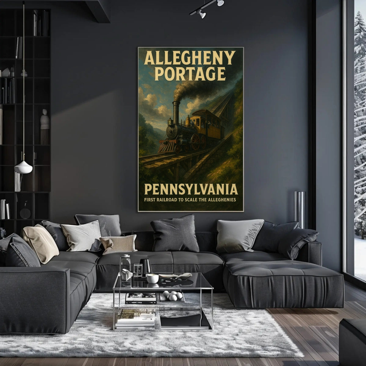 Allegheny Portage Railroad Poster