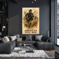 American Civil War 1861-1865 Poster