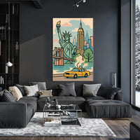 New York City Icons Poster