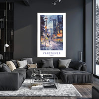 Vancouver Cityscape Poster PosterGoat