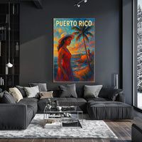 Puerto Rico Tropical Paradise Poster