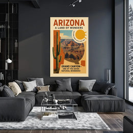 Grand Canyon Natural Wonder Art Poster