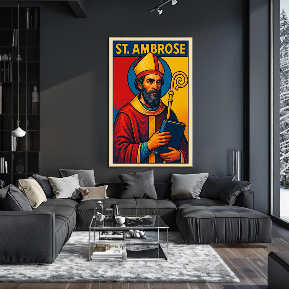 St. Ambrose Poster