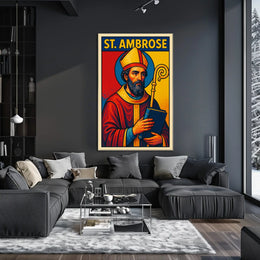 St. Ambrose Poster
