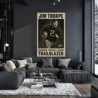Jim Thorpe Legendary Trailblazer Poster