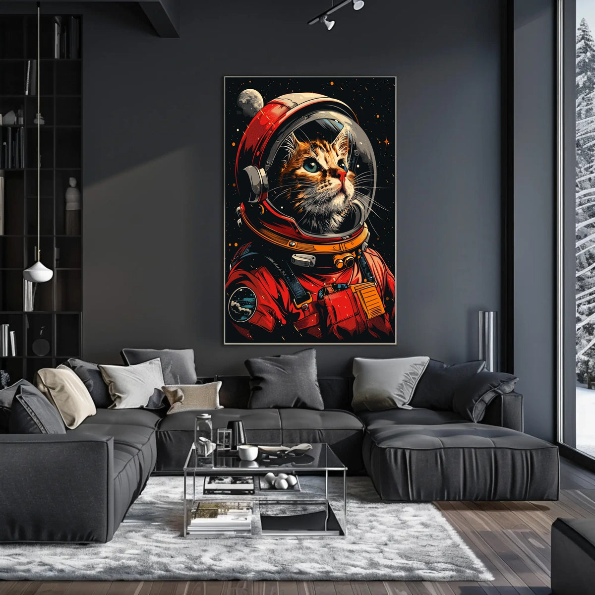 Cosmic Cat Explorer Poster