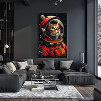 Cosmic Cat Explorer Poster