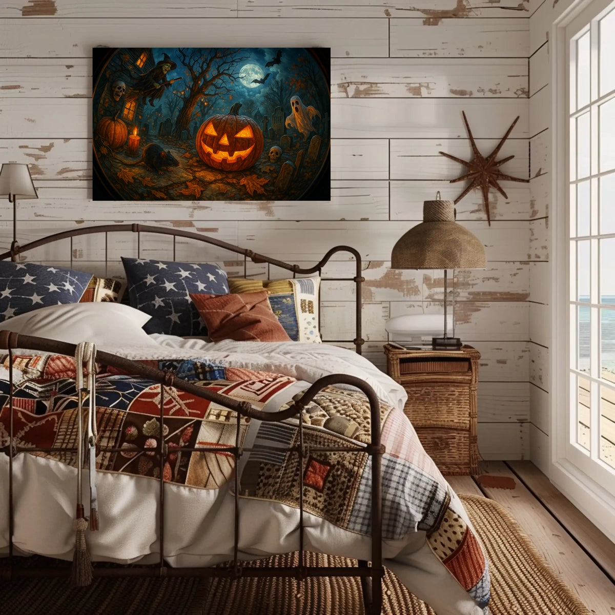 Halloween Urban Night Gothic Poster