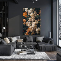 Floral And Fungal Harmony Wall Art Print