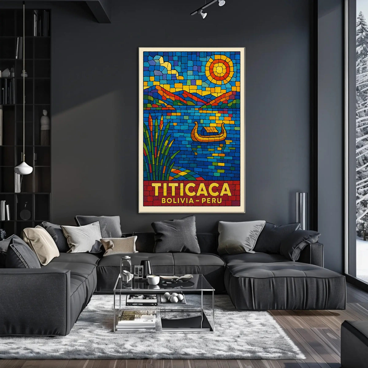 Titicaca Bolivia-Peru Poster