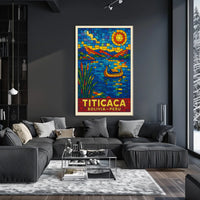 Titicaca Bolivia-Peru Poster