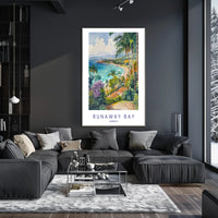 Runaway Bay Paradise Poster PosterGoat