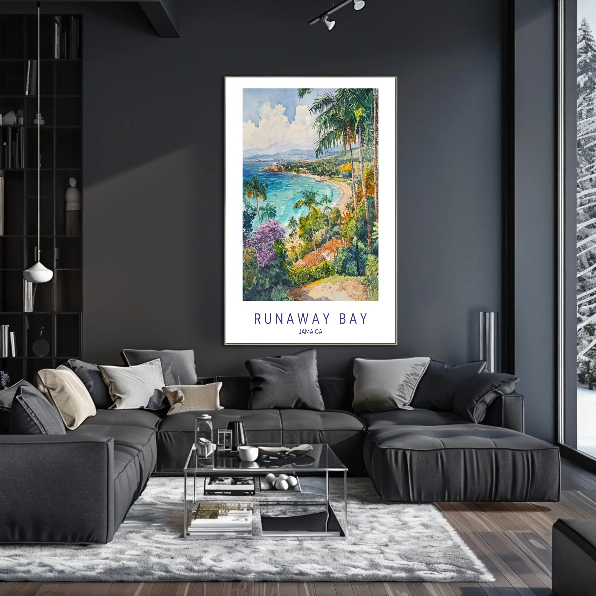 Runaway Bay Paradise Poster PosterGoat