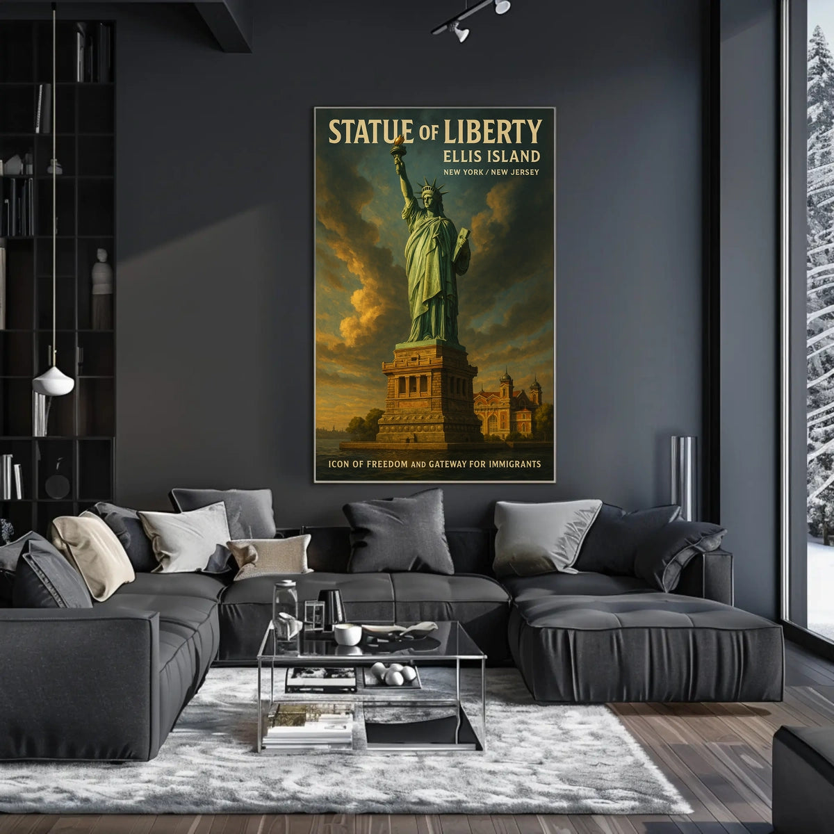 Statue Of Liberty Icon Of Freedom Poster