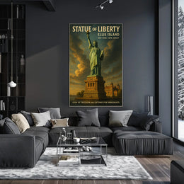 Statue Of Liberty Icon Of Freedom Poster