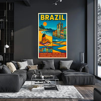 Discover Brazil Poster