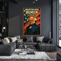 Martin Van Buren Eighth President Poster Wall Art Decor