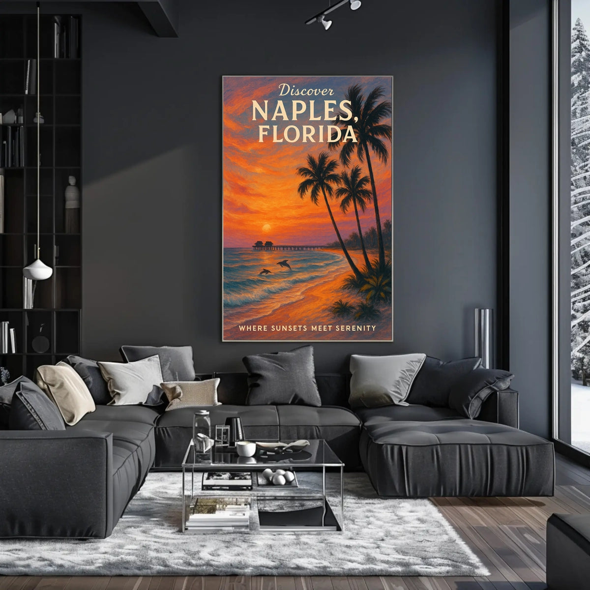 Discover Naples, Florida Poster