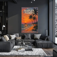 Discover Naples, Florida Poster