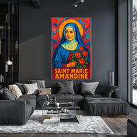 Saint Marie Amandine Poster
