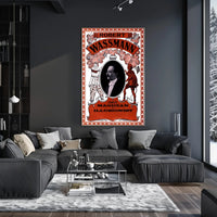 Vintage Magician and Illusionist Poster - Cultural or Heritage Poster