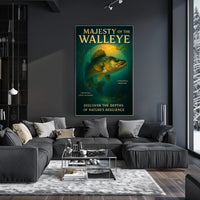 Majesty Of The Walleye Poster