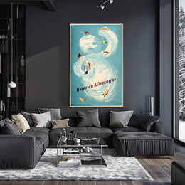 Winter in Germany Poster