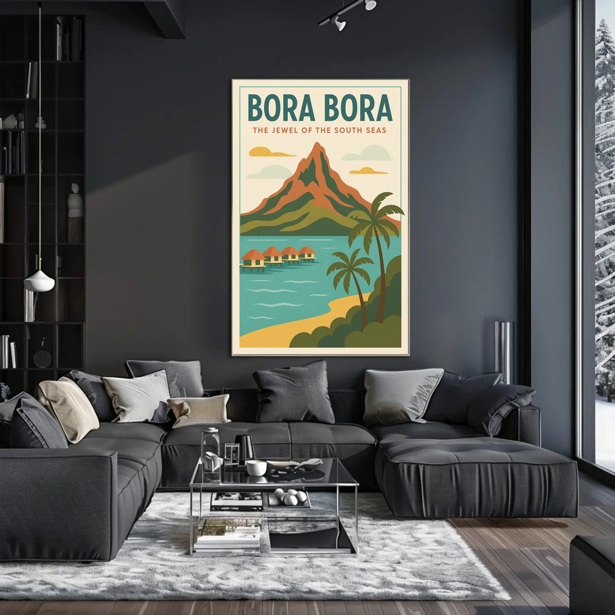 Bora Bora The Jewel of the South Seas Poster