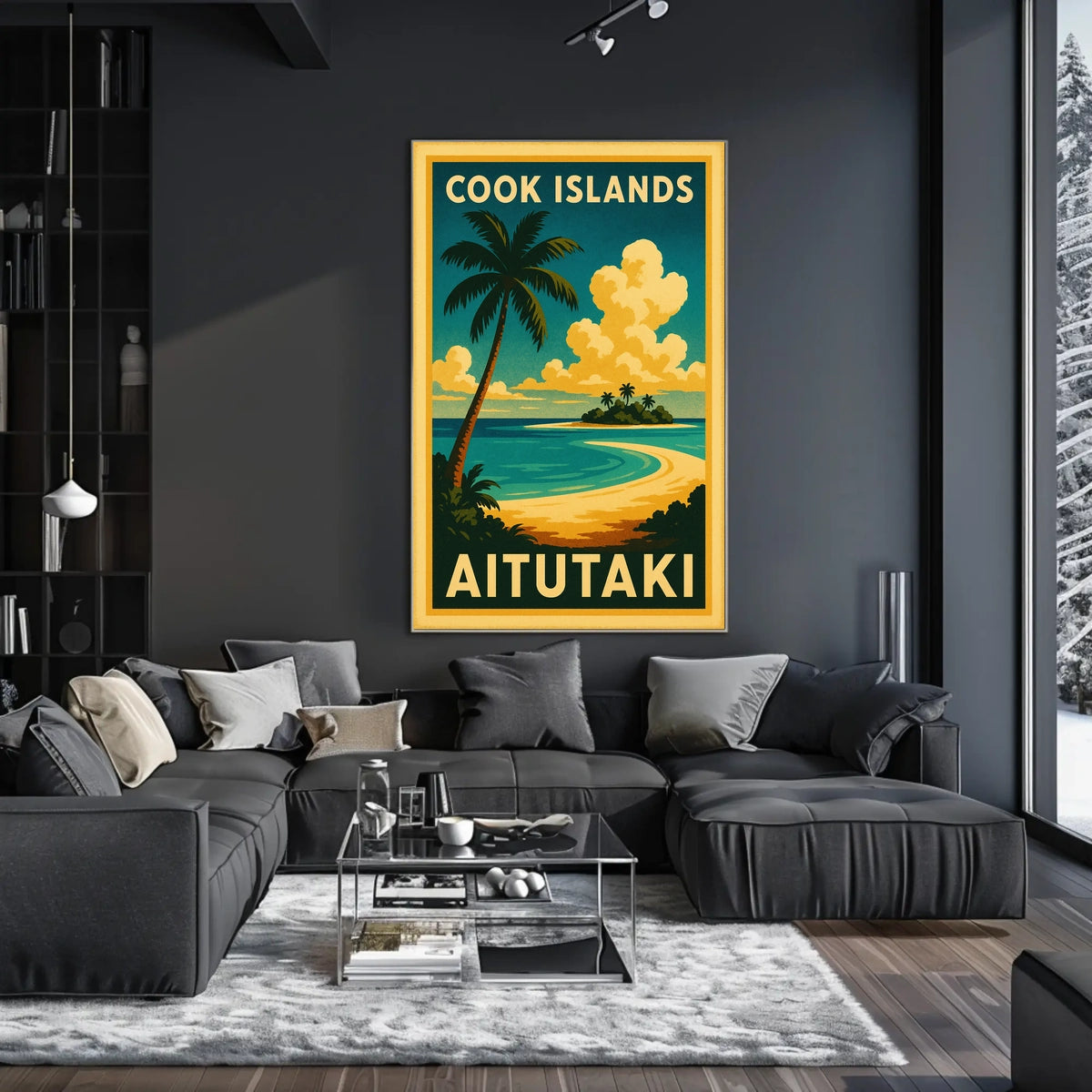 Aitutaki Paradise Poster