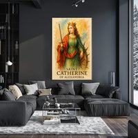 Saint Catherine of Alexandria Poster