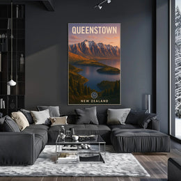 Queenstown, New Zealand Poster PosterGoat