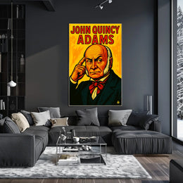 John Quincy Adams Classic Heritage Poster