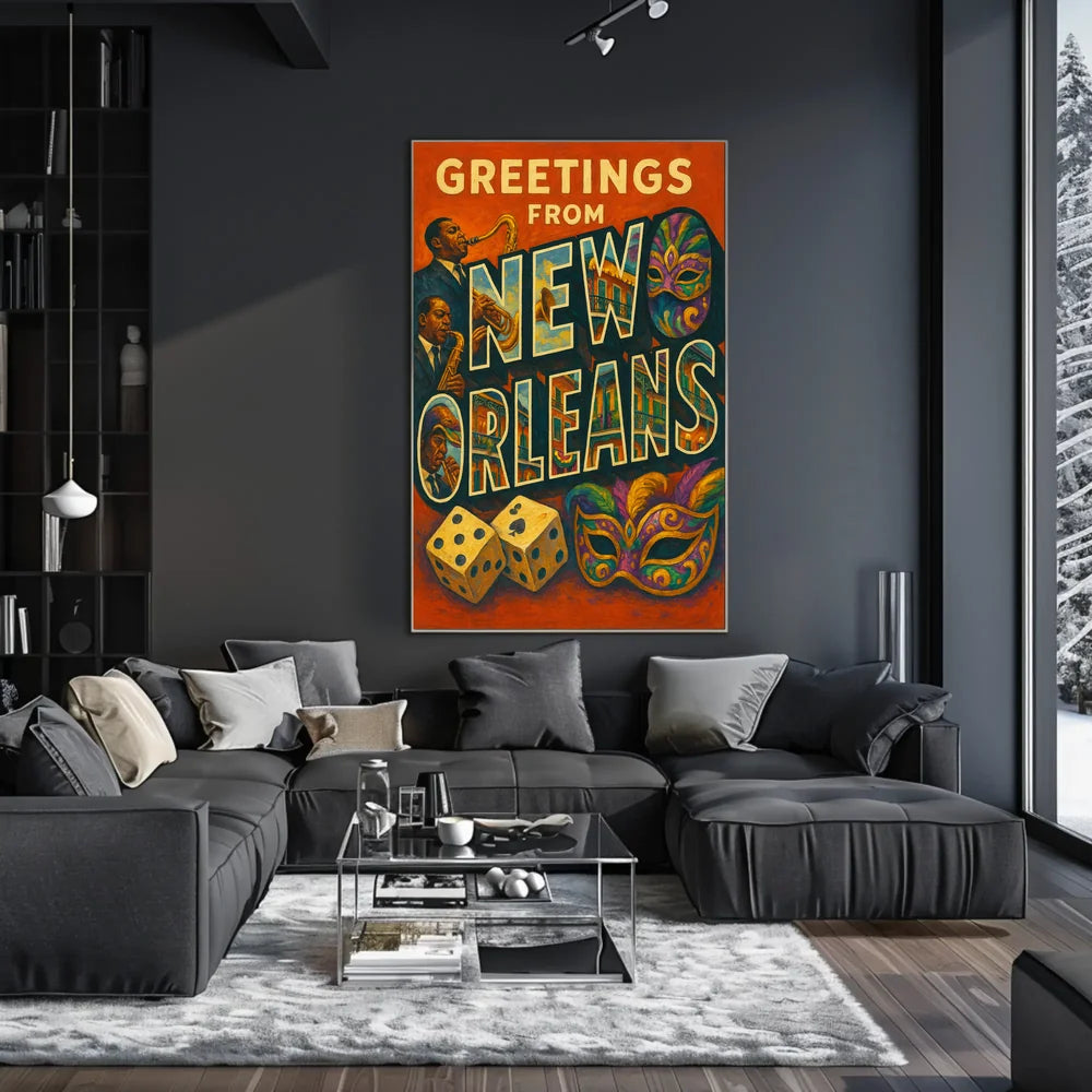 Awe and It Minimalist Art Poster