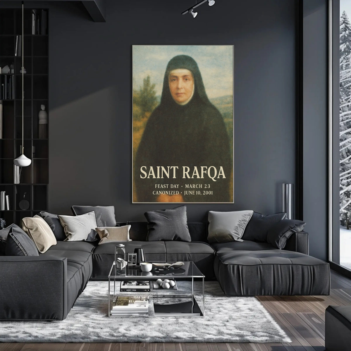 Saint Rafqa Poster